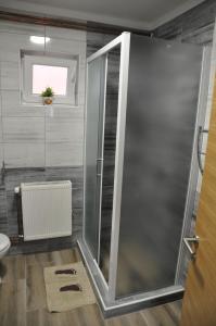 Koupelna v ubytování Apartmani Ana Vukovar