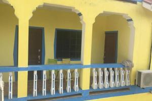 Balkon oz. terasa v nastanitvi Bay View Studio Apartment 3C - Canouan Island