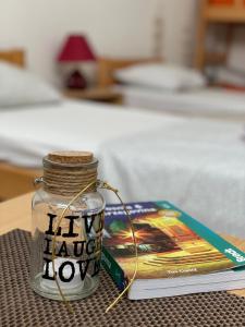 Postel nebo postele na pokoji v ubytování Rooms Deny