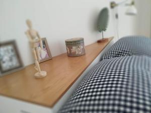 Apartamentos PROGRESO客房内的一张或多张床位