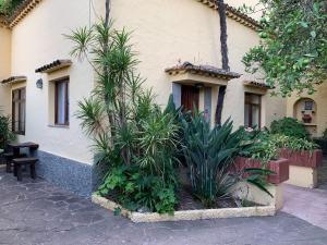 A garden outside Casa Rural de Tío Félix