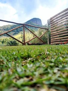Um jardim em Lumiar Chalé Jardim do Sossego