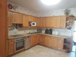 A kitchen or kitchenette at Ferienhaus Christian