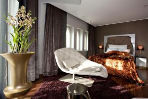 
En eller flere senge i et værelse på Clarion Hotel Ernst
