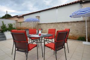 Patio nebo venkovní prostory v ubytování Apartments Nautilus