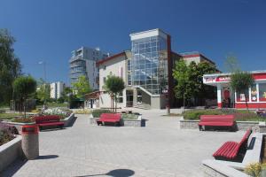Budova, v ktorej sa hotel nachádza