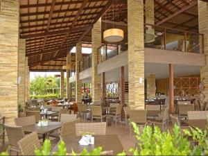 Restaurace v ubytování Iloa um paraíso esperando por você