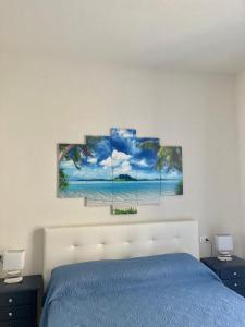 Posteľ alebo postele v izbe v ubytovaní La palma rooms & apartments