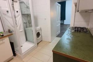 A bathroom at Appartement Belvedere Wien
