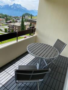 Nespecifikovaný výhled na hory nebo výhled na hory při pohledu z apartmánu
