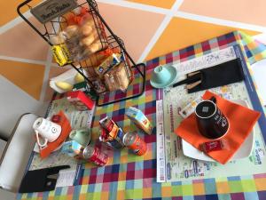 Jedlo v ubytovaní bed & breakfast alebo blízkom okolí