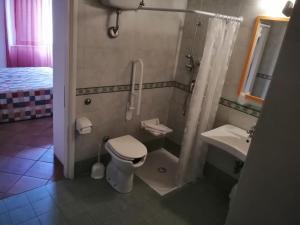 Koupelna v ubytování Hotel Brigantino Non Dista