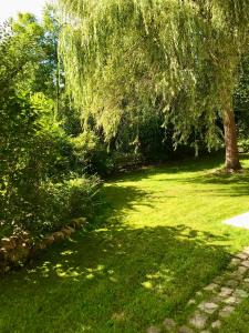 Zahrada ubytování Gîte Wibrin