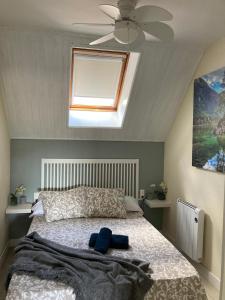 Ένα ή περισσότερα κρεβάτια σε δωμάτιο στο Apartamento Alba