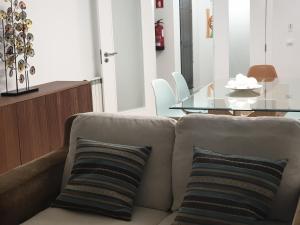 Uma �rea de estar em Altavista Penthouse T2