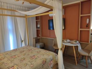 Postel nebo postele na pokoji v ubytování Belíssimo Flat