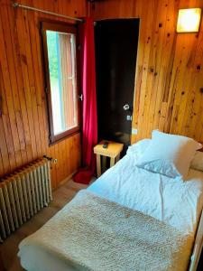 Letto o letti in una camera di Chalet du Mont Lozère