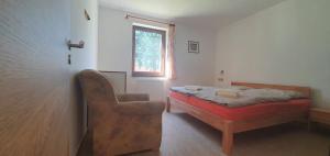 Postel nebo postele na pokoji v ubytování Apartmány Adieu
