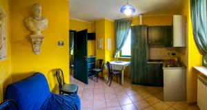 Kuchyň nebo kuchyňský kout v ubytování Hotel Motel Residence S