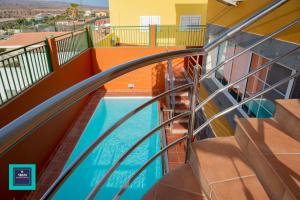 The swimming pool at or close to Inés Apartment, Montaña La Data