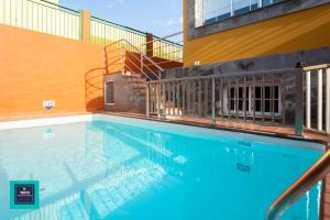 The swimming pool at or close to Inés Apartment, Montaña La Data