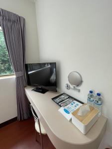 TV a/nebo společenská místnost v ubytování Dong Bi Villa