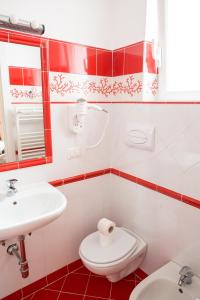 Phòng tắm tại Appartamenti Mergellina