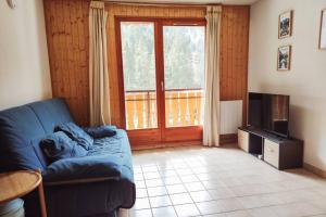 Posezení v ubytování Morzine 2 pièces aux pieds des pistes avec Wifi