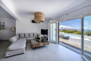 Posezení v ubytování Paros Butterfly Villas