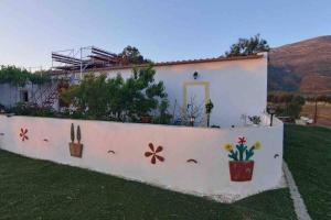 A garden outside Cape Maleas