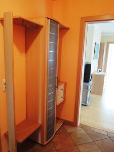 Koupelna v ubytování Appartements Edda