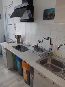 Kuchyňa alebo kuchynka v ubytovaní Bon Voyage Apartments