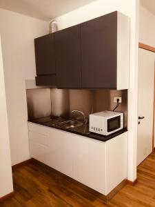 A kitchen or kitchenette at Residence Panigale