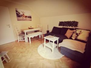 Część wypoczynkowa w obiekcie Apartments Zwigl