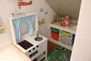 Kuchnia lub aneks kuchenny w obiekcie Apartments Zwigl