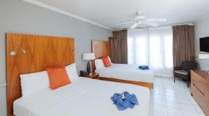 Кровать или кровати в номере Bel Jou Adults Only - All Inclusive