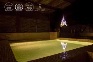 Bazén v ubytování Leones de Alba Hotel Boutique nebo v jeho okolí