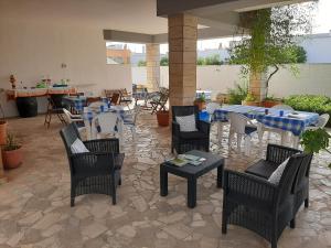 Posezení v ubytování B&B Il Cedro