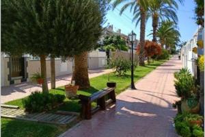 A garden outside Casa Makis