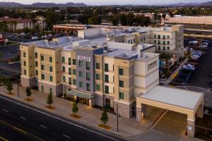 an overhead view of a building in a city at Staybridge Suites - Temecula - Wine Country, an IHG Hotel in Temecula