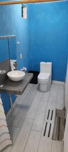 Kupatilo u objektu Casa del Jaibo