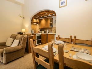 Et opholdsområde på Heather Cottage