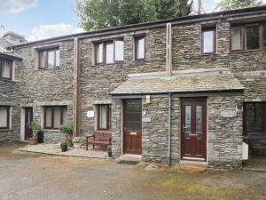 Bygningen som feriehuset ligger i