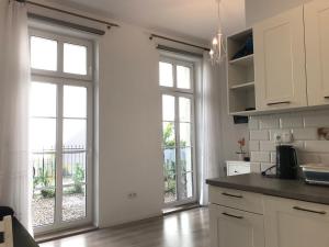 Kuchyňa alebo kuchynka v ubytovaní Apartament Matejki