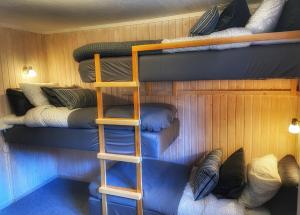 Postel nebo postele na pokoji v ubytování Villa Vasa Sälen Nedre lägenhet