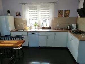 Kuchnia lub aneks kuchenny w obiekcie Apartament Mysłakowice