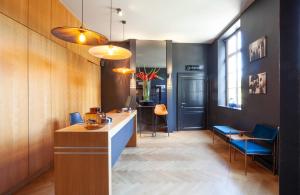 Cucina o angolo cottura di Hotel The Lodge Heverlee