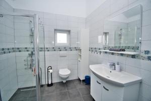 Koupelna v ubytování Apartman ZORKA