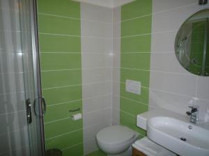 Koupelna v ubytování Guesthouse Pri Mihelovih + 24 fotografií