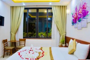 Posezení v ubytování Phuc Con Son Hotel